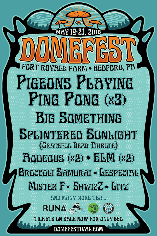 pppp domefest poster