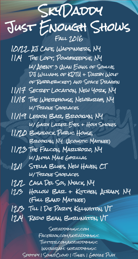 Skydaddy Tour Dates