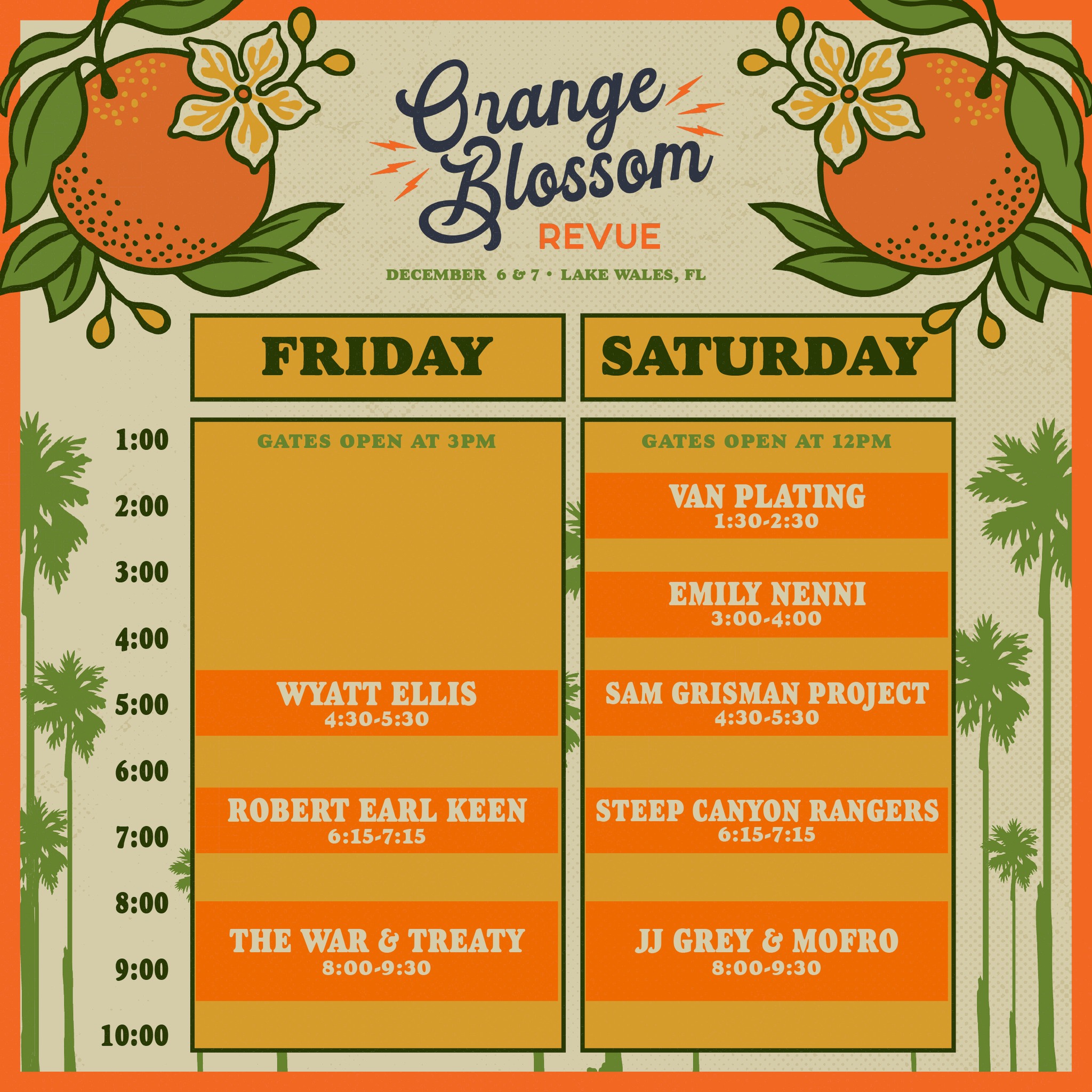 Orange Blossom Revue Celebrates Ten Years in Lake Wales: December 
