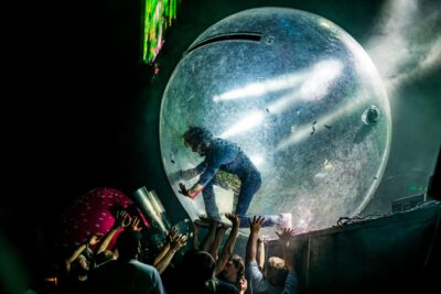 Wayne Coyne in his Space Bubble shot by Zach Sanders
