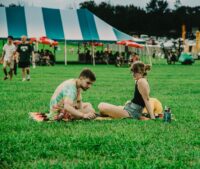 Relaxing in the Grass