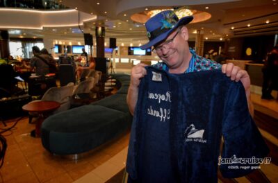 Neil Holcolm and his Repeat Offender robe