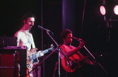 Frank Zappa & Ray White - Photo credit: Fred Bellet