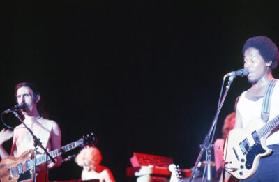 Frank Zappa, Bianca Odin & Ray White - Photo credit: Fred Bellet