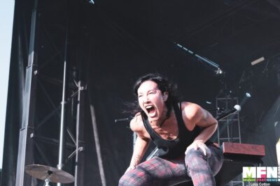 Riot Fest 2018 - Kim of Matt & Kim captured by Lelia Cotton