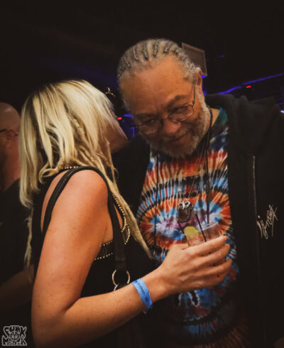 Crystal with George Porter Jr. - Photo credit: Funk Eye Media
