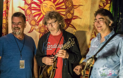Rob and Ronnie McCoury, Sam Bush Photo credit: Rick Davidson