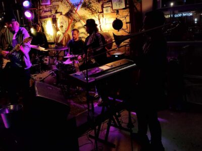 Joe Cosas with Brain Emoji - Dunedin Brewery - 01.04.24