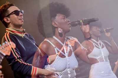 Kanika Moore with Cory Wong - Jam Cruise 20. 📸: Dave Vann