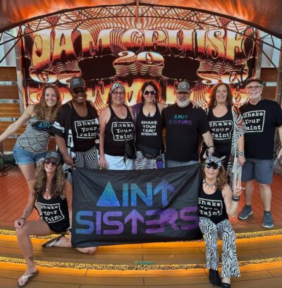 The Shake Your Taint crew represents on Jam Cruise!