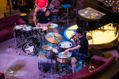 Deitch Family Drum Clinic - Jam Cruise 20. 📸: Jesse Faatz