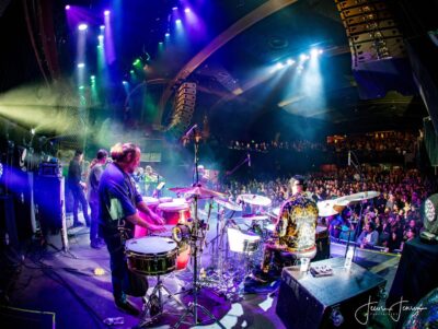 Jason Hann with Dave Watts - The Motet at The Ogden March 1. 📸: Jenise Jensen