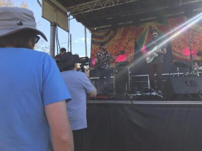 Jake Funkmayor videoing Sauce Pocket - Whippersnap. 📸: Jason Spehar