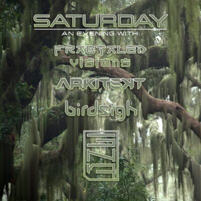 Trees with Spanish Moss