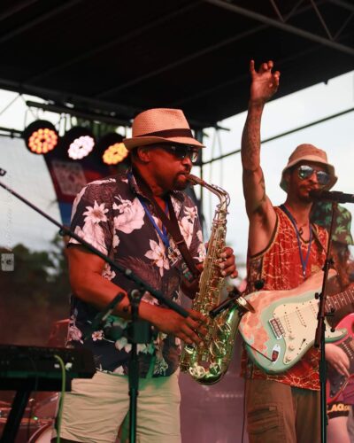Jamal Hasan & Josh Magwood - The Headtones - Fort20 Fest '24. 📸: Fort Pierce Portraits
