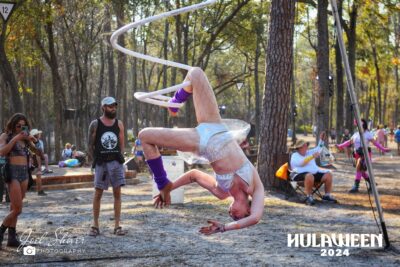 aerialist - Suwannee Hulaween '24. 📸: Joel Shover Photography