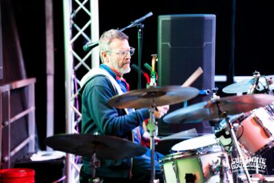 Vinny Amico of moe. with Jerryland - Sunshine Hootenanny '24. 📸: Jessie Greenberg Photography