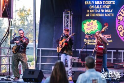 Low Ground Trio - Sunshine Hootenanny '24. 📸: Brier Media Event Photography