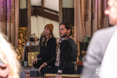 Yoga with Mallory & Dillon Reeder - Sunshine Hootenanny '24. 📸: Brier Media Photography