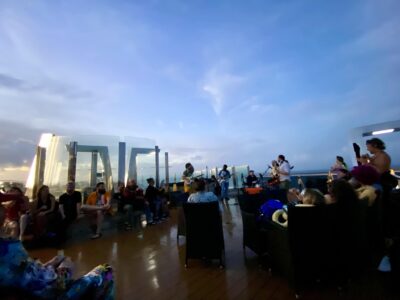 Displace sunrise set - Jam Cruise 21. 📸: Sadye Segal D