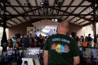 Volke Mon's video booth - Whippersnap 2025. ๐ธ: Funk Eye Media