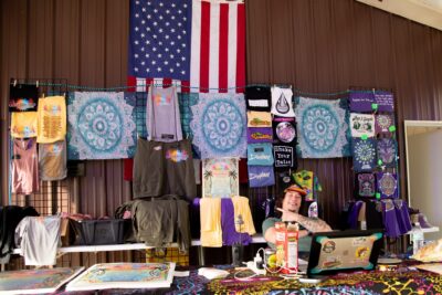 Merch booth - Whippersnap 2025. ๐ธ: Funk Eye Media