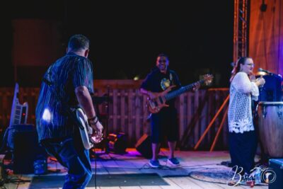 Dana Lawrence & Alvin Cordy - Melody Trucks & The Lee Boys. 📸: Tony Brier