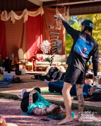 Yoga & Meditation with Dillon & Mallory - Sunshine Hootenanny '25. ๐ธ: Scout It Out Media