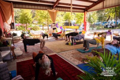 Yoga & Meditation with Dillon & Mallory - Sunshine Hootenanny '25. ๐ธ: Scout It Out Media