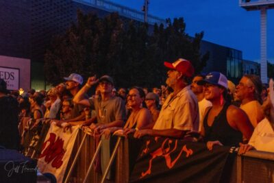 on the rail - Widespread Panic - Wilmington '26. 📸: Jeff Fernandez